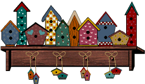 Birdhouse Shelf